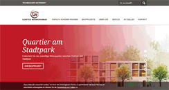 Desktop Screenshot of lehrter-wohnungsbau.de